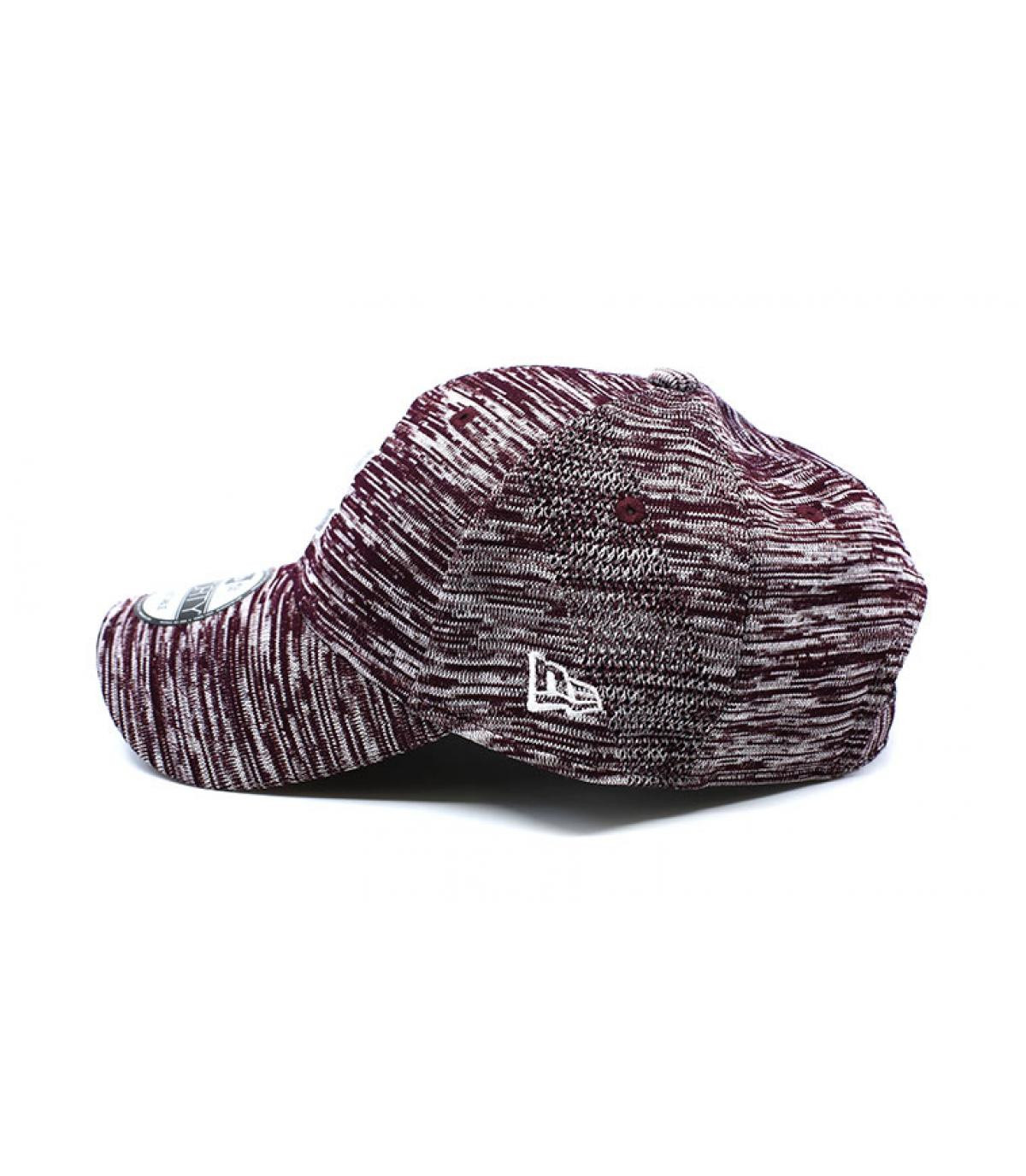 New Era casquette B bordeaux Engineered